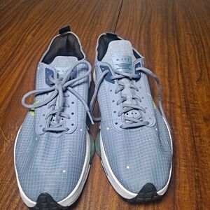 Nike Gray and Green Men's Sneakers